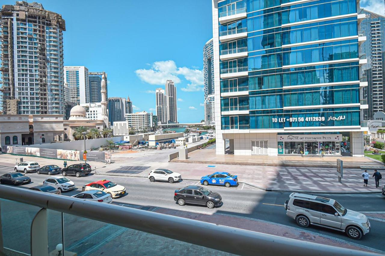 Luxury Escapes - Cozy 1 Bedroom With Study Room In Dubai Marina Park Tower Exterior foto